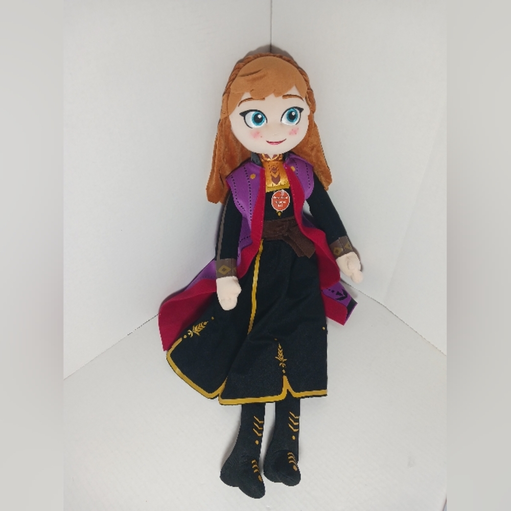 Disney Frozen 2  Anna Large Plush  Stuffed Doll Just Play AVON Music